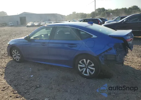 2023 Honda Civic Lx из США, поврежденный, VIN 2HGFE2F27PH571346